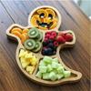 Festival Snacks Platter Halloween Party Essential Wooden Appetizer Tray For Cheese Meat Fruit Display
