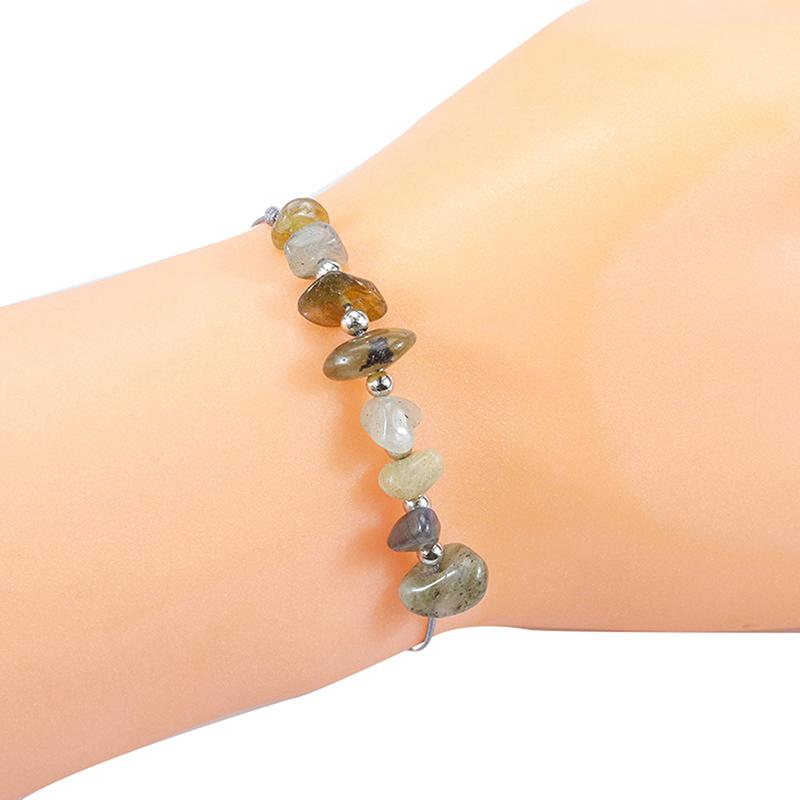 

Женские Мужские Браслеты из Натурального Камня Кварца Ручной Браслет Рейки Исцеление Камень Шарм Энергия Гематит Йога Чакра Ювелирные Изделия
