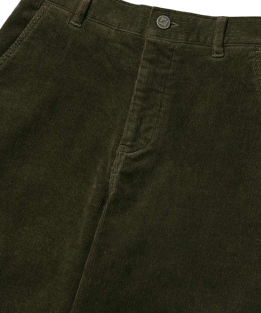 KULTE Back Brushed Corduroy Pants_Khaki