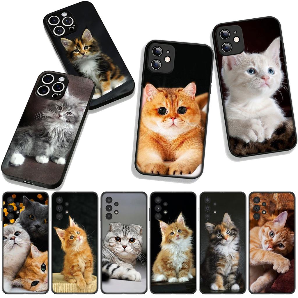 Cat Meow Phone Cover Case for Xiaomi Redmi Note 14 12 13 ProPlus A4 A3 Pro Plus 12C 13C 14C 5G Casing