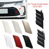 1PC For Toyota Corolla Altis Seadn    Car Front Bumper Tow Hook Cover Cap Trailer Hauling Eye Lid Lower Grille