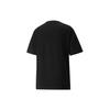 (WMNS) PUMA Power Logo Printing Round NeckSport Short Sleeve Black Women's 847703-01