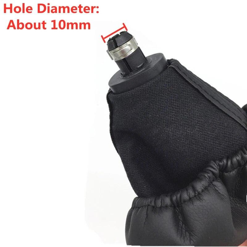 5/6 Speed Car Styling Gear Shift Knob For Mercedes Benz C Class W203 S203 Stick Lever Knob Shifter Leather Gaitor Boot Cover