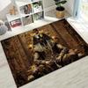 Ancient Egyptian God Dead Anubis Pharaoh Tutankhamun Mask Rug for Bedroom Living Room Sofa Home Doormat Decor,Non-slip Floor Mat
