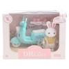 Dollhouse Miniature Furniture Set Rabbit Family Mini Toy House Set Play Game with Diverse Scenes Accessories Birthdays Gifts