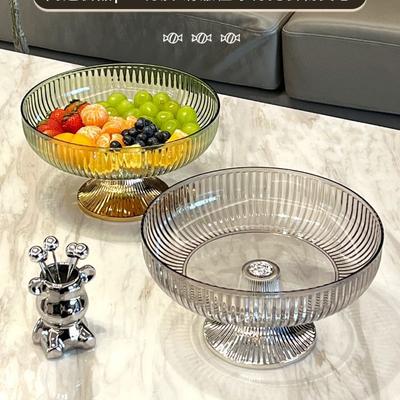 Bandeja de Frutas de Ano Novo Sala de Estar Doméstica Mesa de Centro Novo Estilo Lanches Leves e Luxuosos Doces Nozes Frutas Secas Caixa de Armazenamento