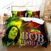 3D Print Bob Marley Duvet Cover Sets Music Legends Jamaica Singer Comfortable Bedspreads Queen King Size Polyester Bedding Sets9