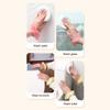 1Pairs Washing Face Spa Wrist Watch Band Flower Shape Silicone Solid Color Waterproof Wristband Headband Head Wrap
