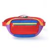 Polyester Hip Bag For Couples With Zipper Pockets For Outdoor Sports And Daily Use