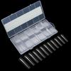Kit di Punte per Unghie Full Cover in Gel Morbido per Estensioni Unghie Soak Off, Unghie Press-on