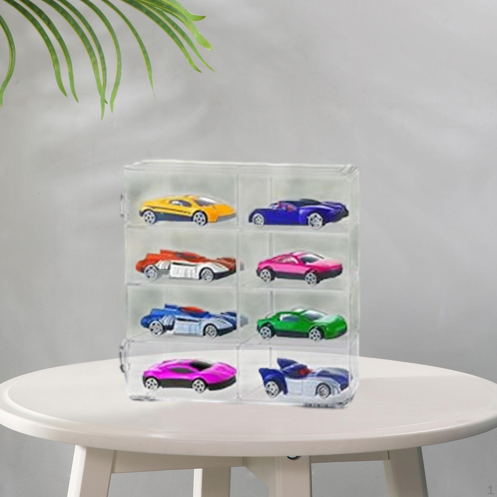 

Прозрачный витринный шкаф для хранения настольных моделей автомобилей, органайзер для коллекционирования L
