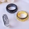 Star Moon Sun Rotating Decompression Ring - Unisex