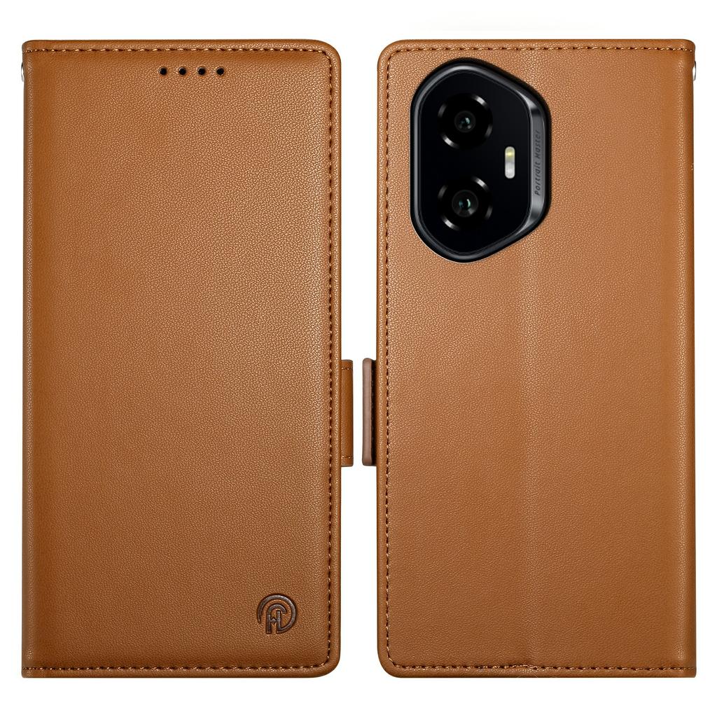 DF-010 For Honor 300 Stand Case PU Leather Wallet Phone Cover