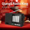 Elderly Friendly Portable Radio AM FM SW MW Bands Rechargeable Battery Radio Large Volumes Speaker Clear Sound