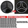 Illuminated Star Badge Car Front Grill LED Emblem Light  For Mercedes Benz CLS W218 W205 W176 W212 W117 W207 W166 3D Mirror Logo KO1