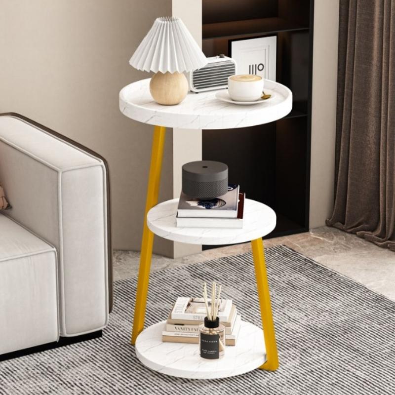Modern Side Table Storage Standing Coffee Tables Space Saving Coffee Table Design Living Room Auxiliares Balcony Furnlture