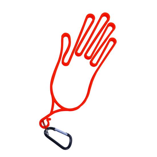 

Высококачественная рамка для перчаток для гольфа, прочный пластик, износостойкий красный