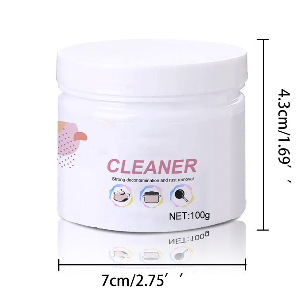 Household Cleaning Powder Multipurpose Efficient Cleaning Oil Stain Stove Faucet Range Hood Ceramic Tile Cleaner For Kitchen