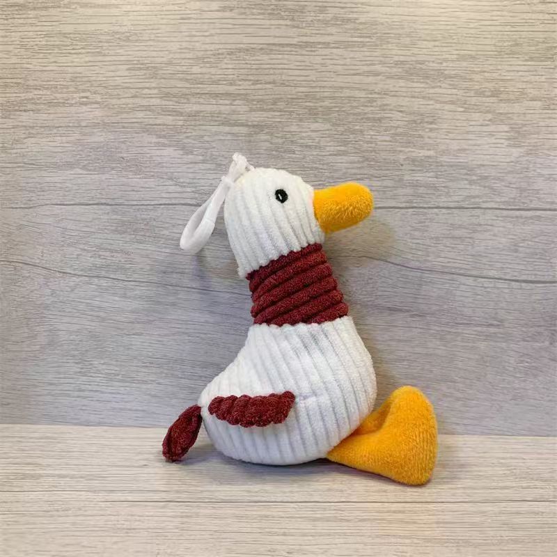 Plush toy Mengmeng refueling duck cute duck keychain backpack price pendant doll