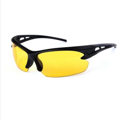 1PC Occhiali da sole da guida alla moda gialli UV