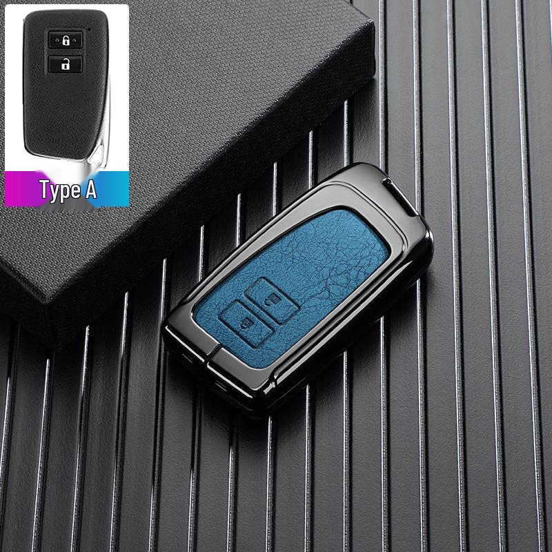 Metal Car Key Case for Toyota ES200, LX570, IS, ES, GX, RX, NX2000 (13th Gen)