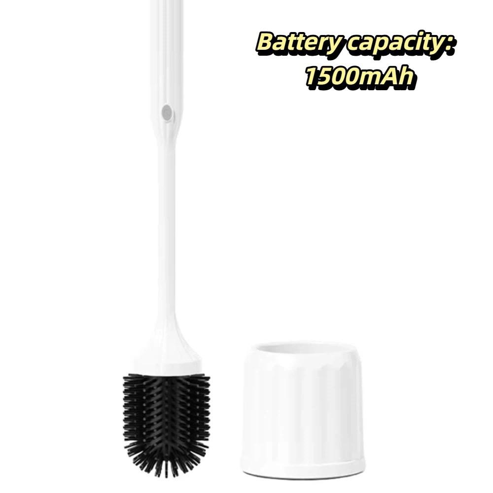 Detachable Replacement Heads Electric Toilet Cleaning Brush Bathroom Cleaning белый