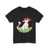 T-shirt Champignon, Chat Kawaii avec Chapeau Champignon T-shirt pour Amoureux de la Mycologie