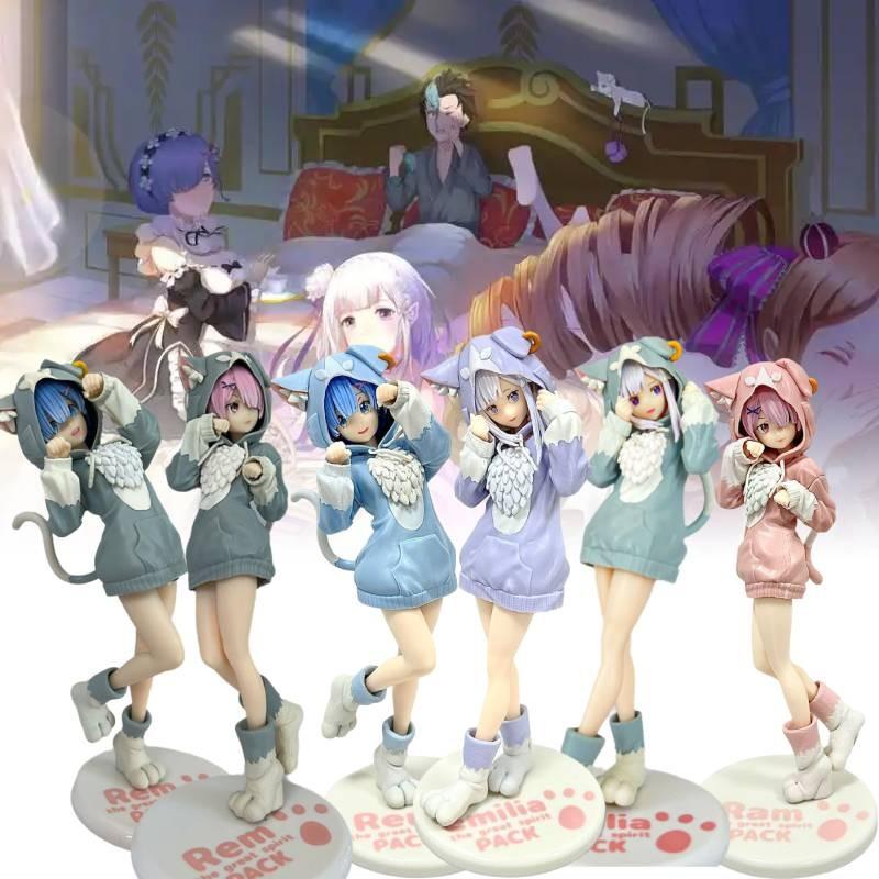 Starting Re Zero Life In Another World Emilia Figurine Anime Model Toy Statuary