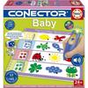 Conector Baby - Educational Game - EDUCA - 65 Questions, 12 Themes, Book Format - From 2 Years