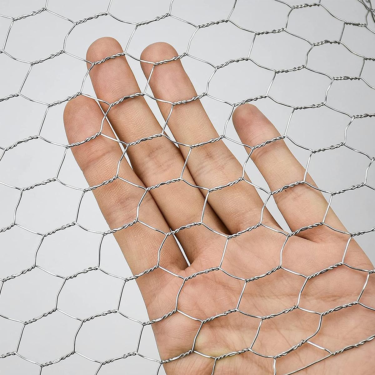 1pc Metal Netting DIY Wire Mesh Animal Plant Fence Netting Durable Protection Multipurpose Chicken Wire Net for Garden Courtyard