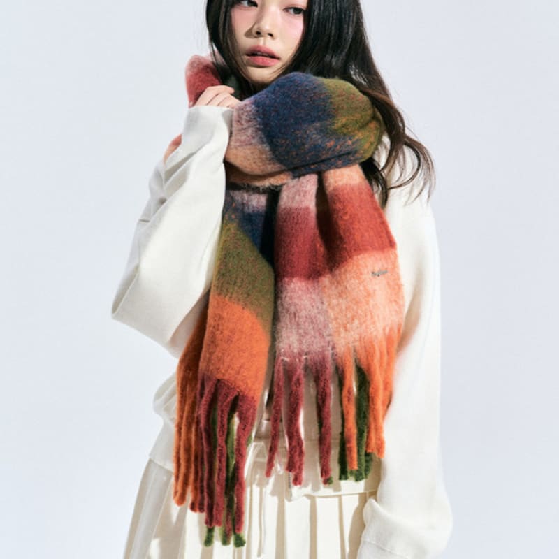 ZEROPLANET Soft Ribbon Long Muffler [3COLOR]