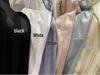 Dames Vår & Høst Jacquardstripet High-End Imitert Silke Pyjamassett - Utendørs Brukbart