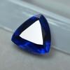 Natural Blue Tanzanite Loose Gemstone Trillion Shape Color 10.10 Ct for Jewelry Making and Crafts