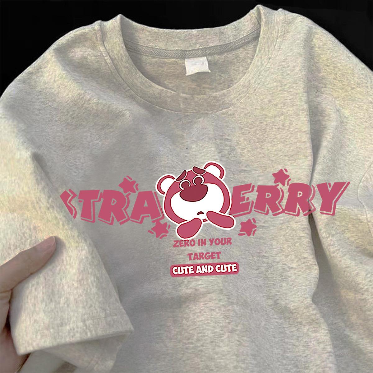 Хлопковая футболка с короткими рукавами — фото 18