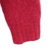 INVERALLAN British Wool Long Sleeve V Neck Knit 36 Reddish Sweater Men's Used