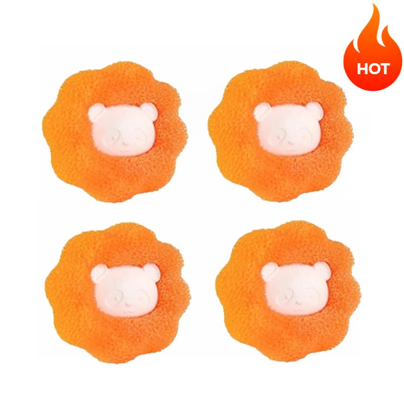 Wäschebälle, Tierhaarsammler für die Waschmaschine, wiederverwendbarer Wäsche-Fusselfänger, entfernt Fussel von der Kleidung, Haustier- und Katzenzubehör