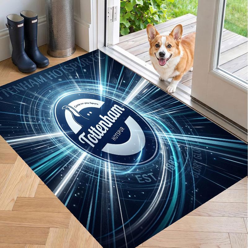Soft Floor Carpet Tottenham Hotspur Pattern Area Rug Decorative Mat For Home Room Decoration