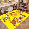 Garfield Print Rug, Washable Floor Carpet, For Entryway Dorm Laundry Room Office Study, Home Decor Birthday Christmas Gift