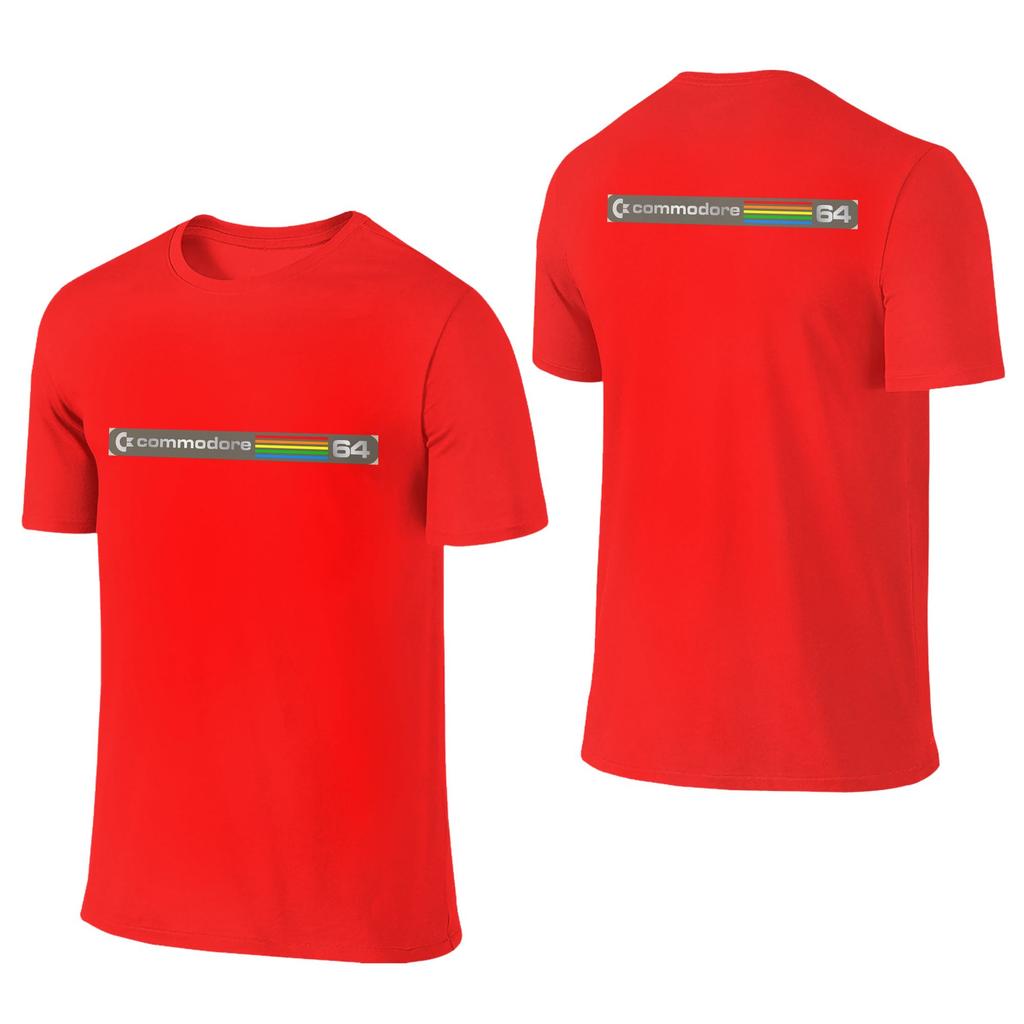 100 Cotton Commodore 64 Version 3a Tshirt Unisexs Double Sided T Shirt Unisex Oneck Summer Shirts Tops Oversized