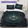 Butterfly Decoration Pattern Bedding Uilt Set Uilt Cover Pillowcase Home Decoration Birthday Gift (1 * Duvet Cover + 2 * Pillowcase  Without Core)40
