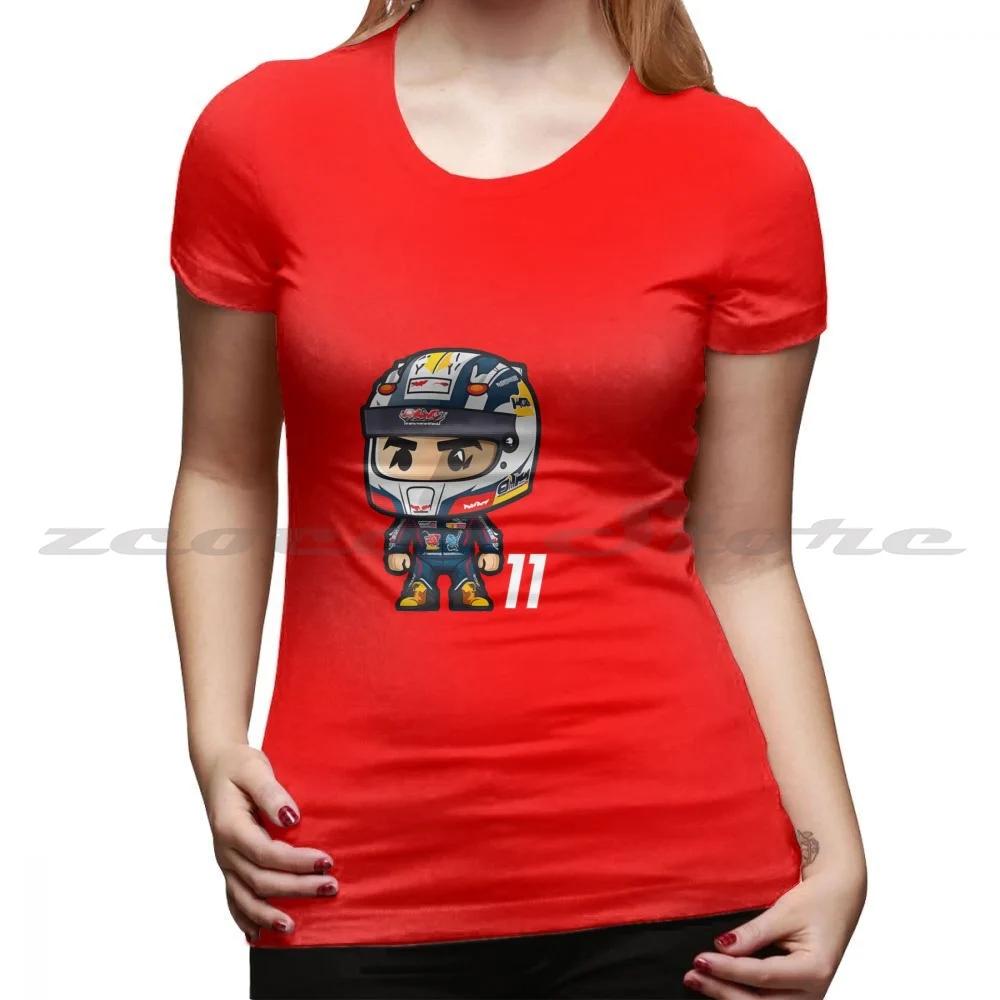 

Sergio Perez : The Mexican Maverick! Driver Cartoon Art With Funko Pop Style 100% Cotton Men And Women Soft Fashion T-Shirt 4XL