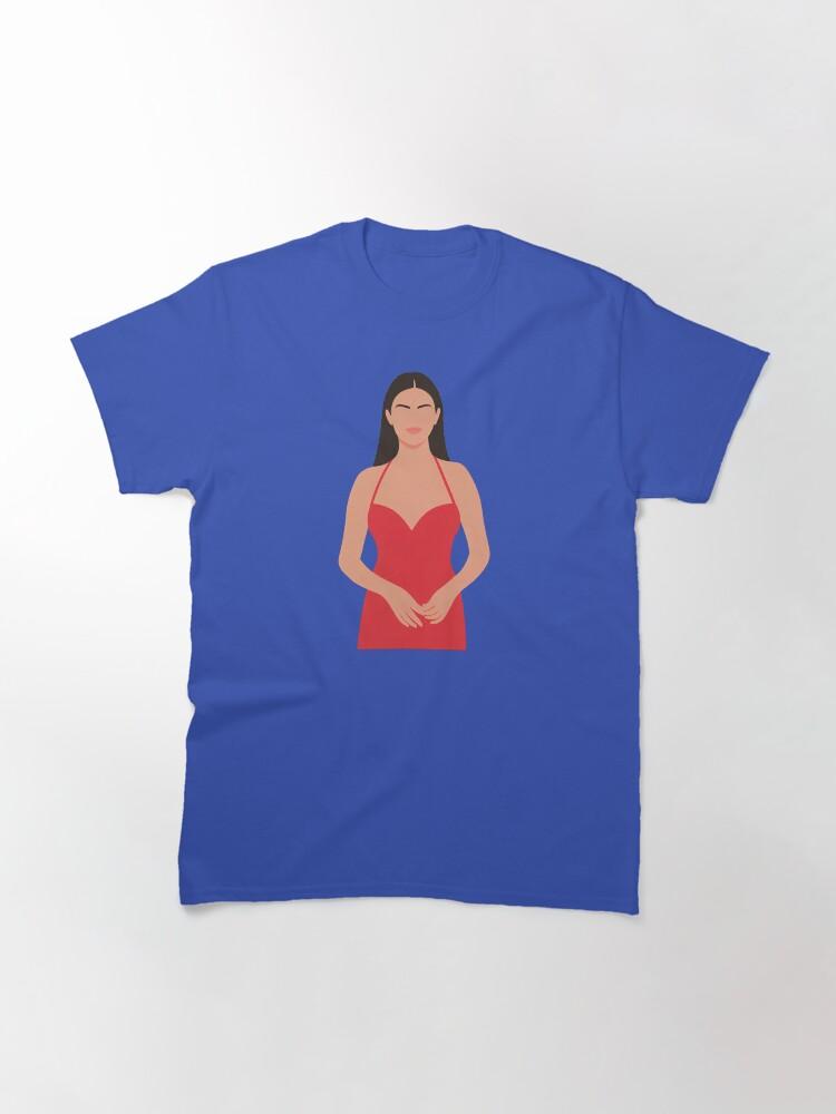 Selena Gomez Lineless Illustration Classic T-Shirt
