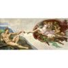 Afresco do Teto da Capela Sistina de Michelangelo, Criação de Adão Impressão em Poster em Tela Arte de Parede Imagem para Decoração de Sala de Estar