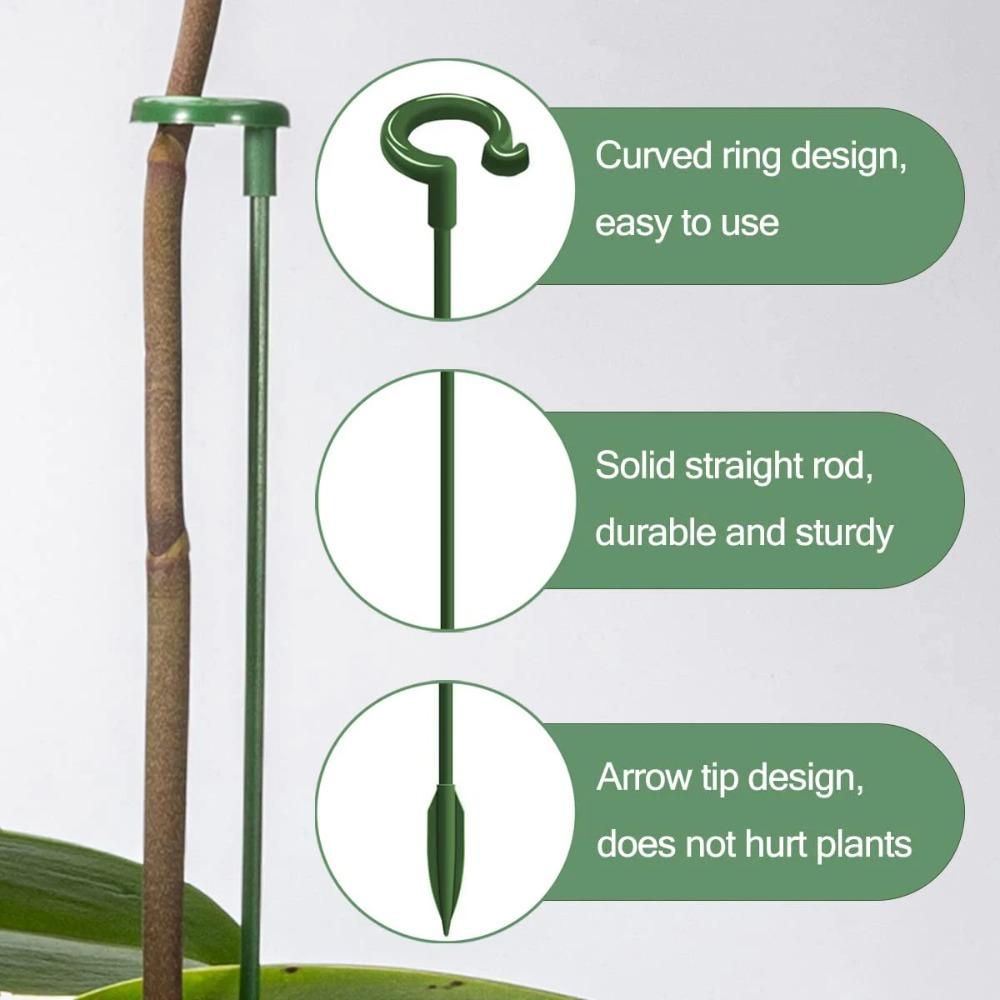 10PCS Plastics Climbing Plant Support Stakes Reusable Leaf Protection Frame  For Indoor Outdoor