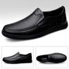 Winter business dress casual leather shoes soft soles lazy