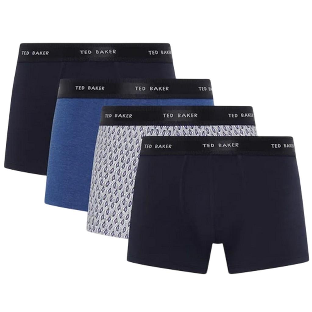 Ted Baker Slip da Uomo Lisci (Confezione da 4)