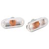 Pair of Side Indicator Light Housing Long Lifespan Scratch Resistant 1J5949117 Replacement for Seat Arosa White