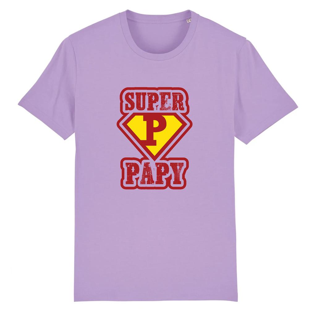 Super PAPY T-shirt for men 100% cotton summer loose creative graphic print casual sports round neck short sleeve T-shirt tops