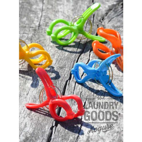CB JAPAN Clothespins, Colorful, Set of 5, Pole Pinch, Double Spring, Kogure