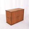 Retro Solid Wood Storage Box Desktop Basket Book Snacks Fruit Cosmetics Organizer Boxes Home Bedding Room Basket